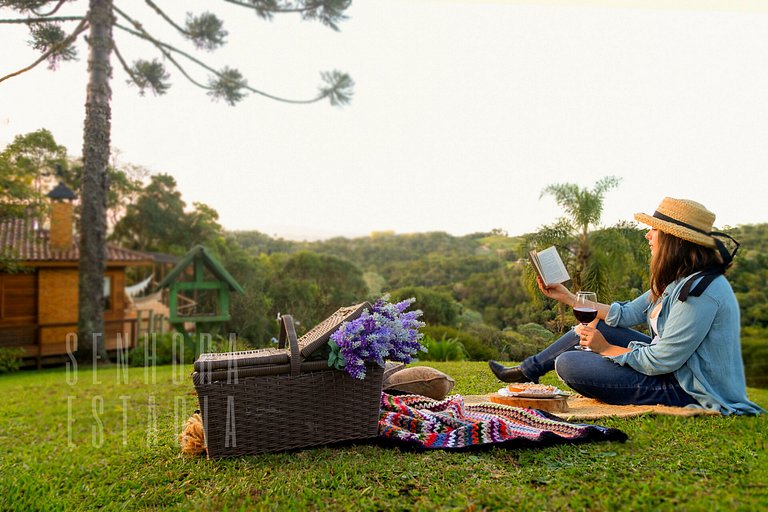 Rancho do Canarinho, Poêle à Bois avec Vue