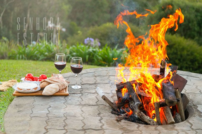 Canarinho Ranch, Wood Stove, with a View