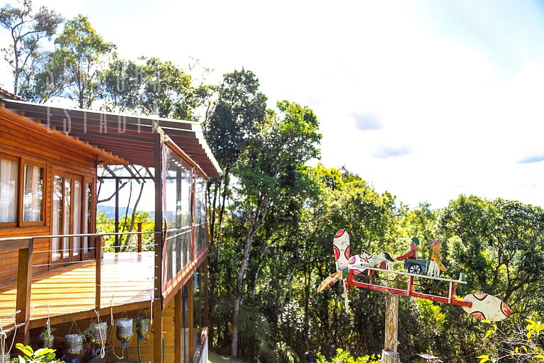 Rancho do Canarinho, Poêle à Bois avec Vue