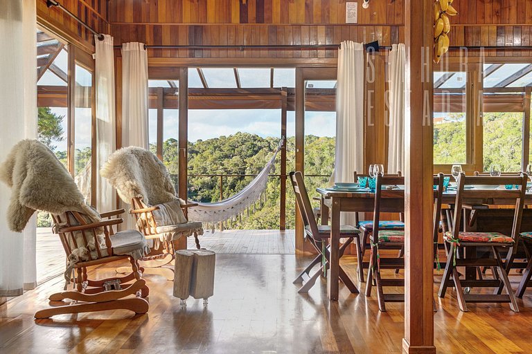 Rancho del Canarinho, Cocina con Vista.