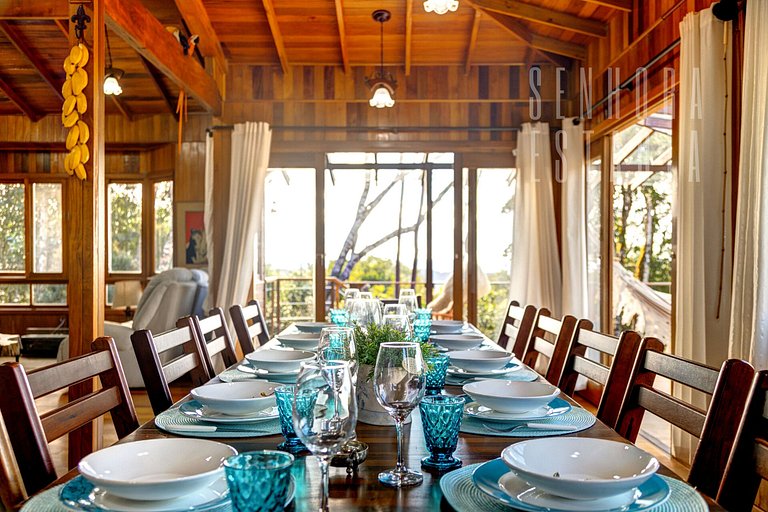 Rancho del Canarinho, Cocina con Vista.