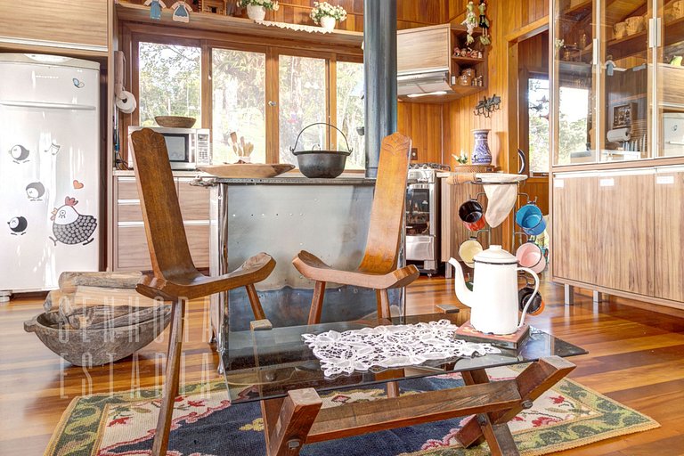 Canarinho Ranch, Wood Stove, with a View