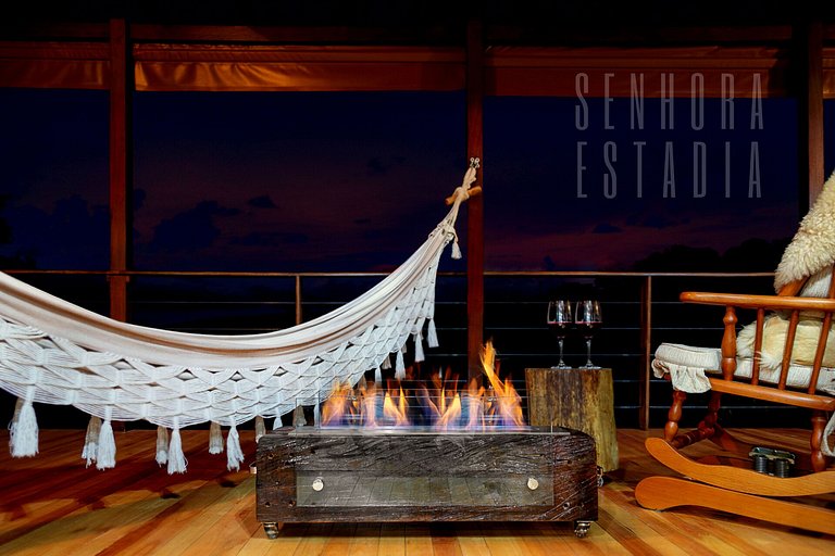 Rancho del Canarinho, Cocina con Vista.