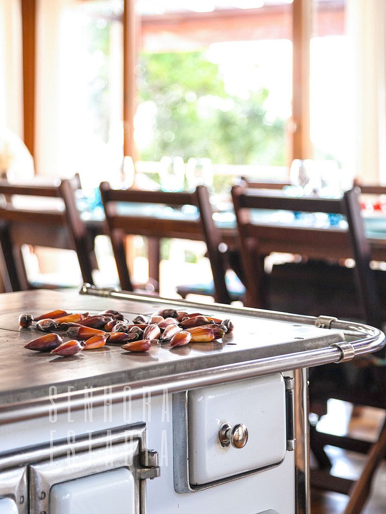 Rancho do Canarinho, Poêle à Bois avec Vue