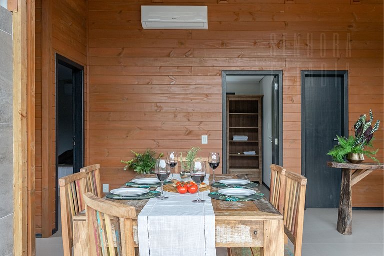 Cabane du Lac - Villas Mornas: Nature, Jacuzzi