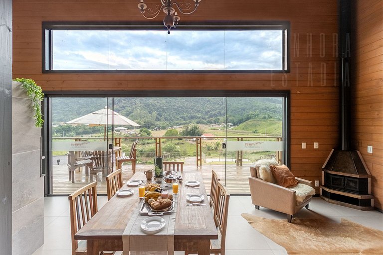 Villas Mornas Cabaña Montaña:Jacuzzi, Beach Tennis