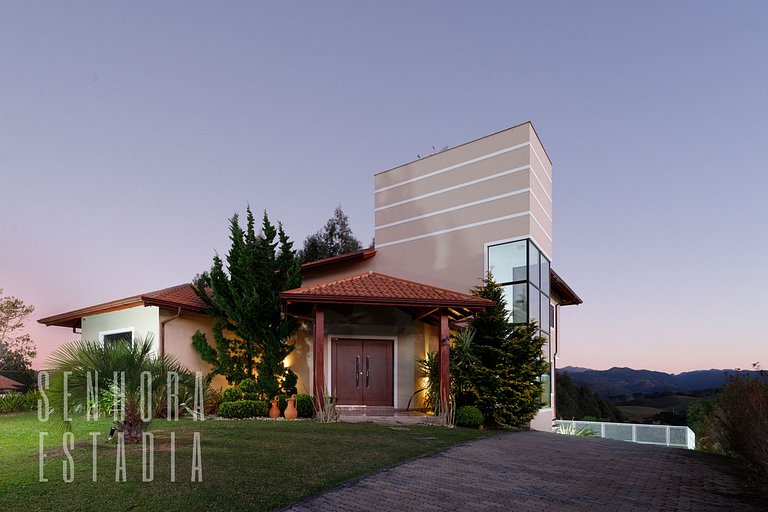 Mansión Sky View Lujo con Vista Panorámica Sierra