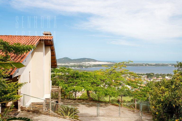 Mansão com vista panoramica Lagoa da Conceição.