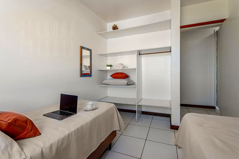 Vista Maravilhosa: Apartamento à Beira-Mar