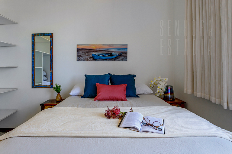 Vista Maravilhosa: Apartamento à Beira-Mar