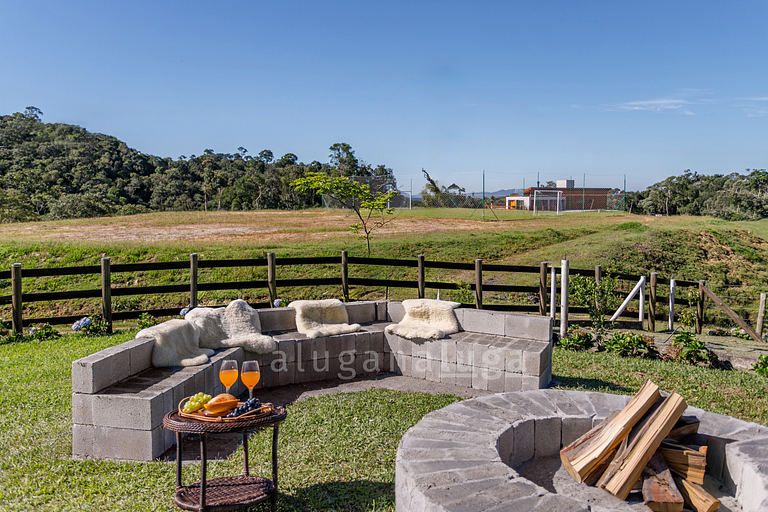 Green Garden - com fogo de chão em Rancho Queimado