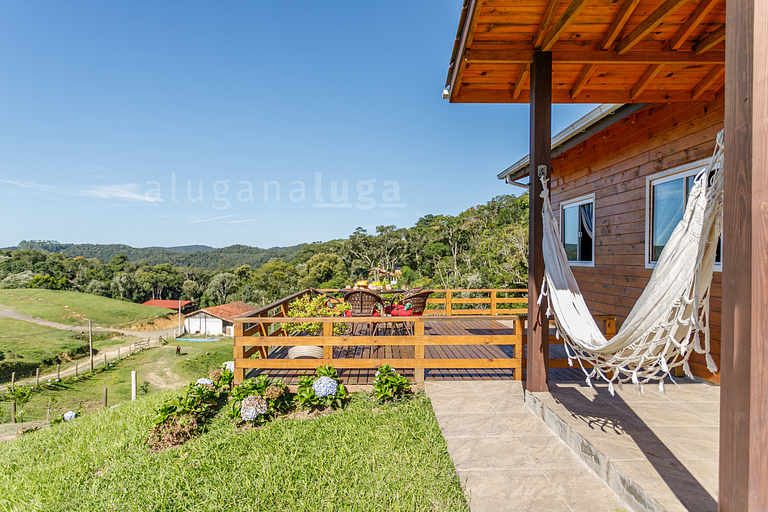 Green Garden - com fogo de chão em Rancho Queimado
