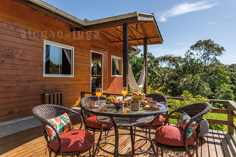 Green Garden - com fogo de chão em Rancho Queimado