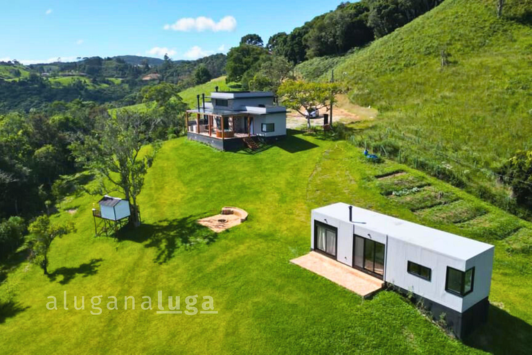 Ecovillage - Casa com jacuzzi em Rancho Queimado