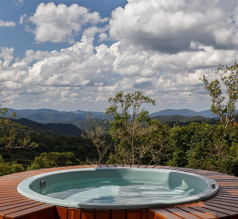 Ecovillage - Casa com jacuzzi em Rancho Queimado