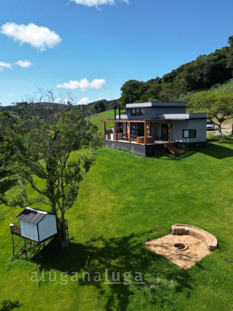 Ecovillage - Casa com jacuzzi em Rancho Queimado