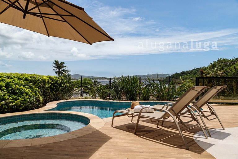 Retiro com Vista Panorâmica para Lagoa