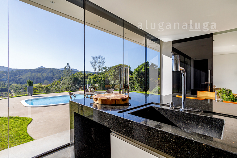 Colina Verde - Sítio com natureza Lago e Piscina