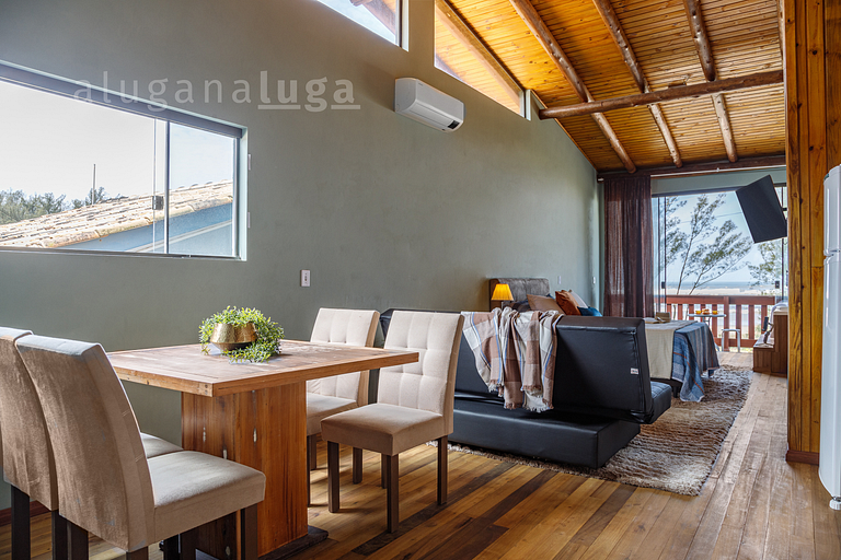 Sea ​​Beach - Loft com banheira em frente a praia