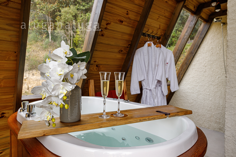 Chalé Alcântara Jacuzzi e Vista - Grande Florianópolis