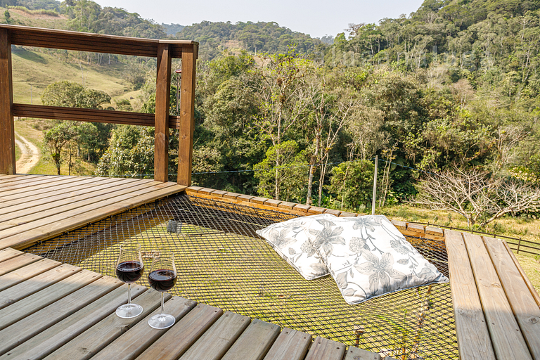Chalé Alcântara Jacuzzi e Vista - Grande Florianópolis
