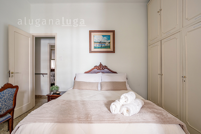 Vintage Charm: 3 Dorm. Flamengo RJ 3 min Metrô