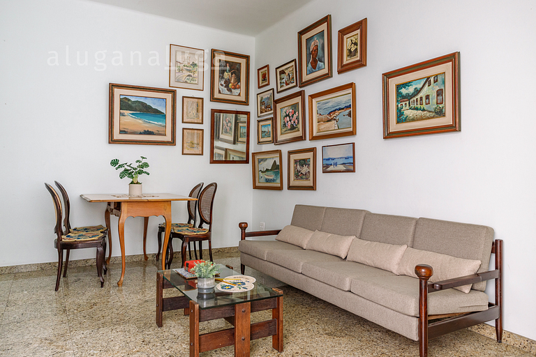 Vintage Charm: 3 Dorm. Flamengo RJ 3 min Metrô