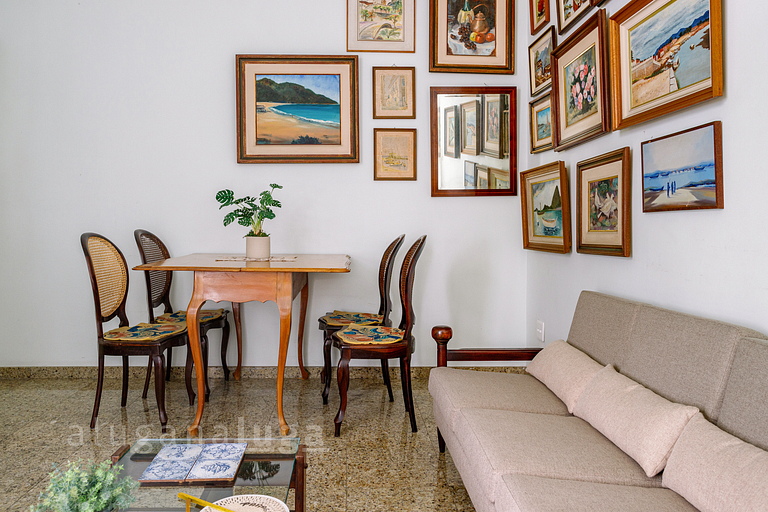Vintage Charm: 3 Dorm. Flamengo RJ 3 min Metrô