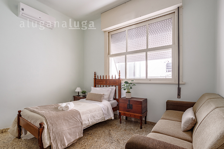 Vintage Charm: 3 Dorm. Flamengo RJ 3 min Metrô
