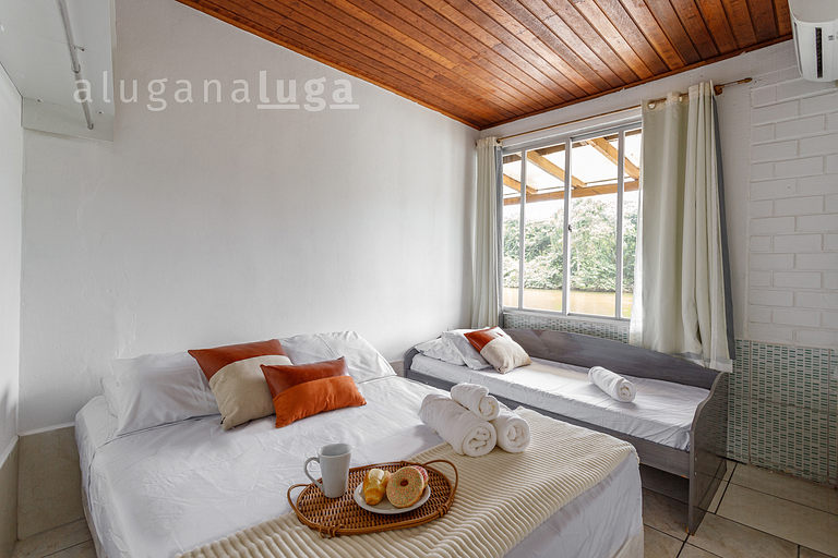 Pousada Morada do sol - Vue sur le canal à Barra