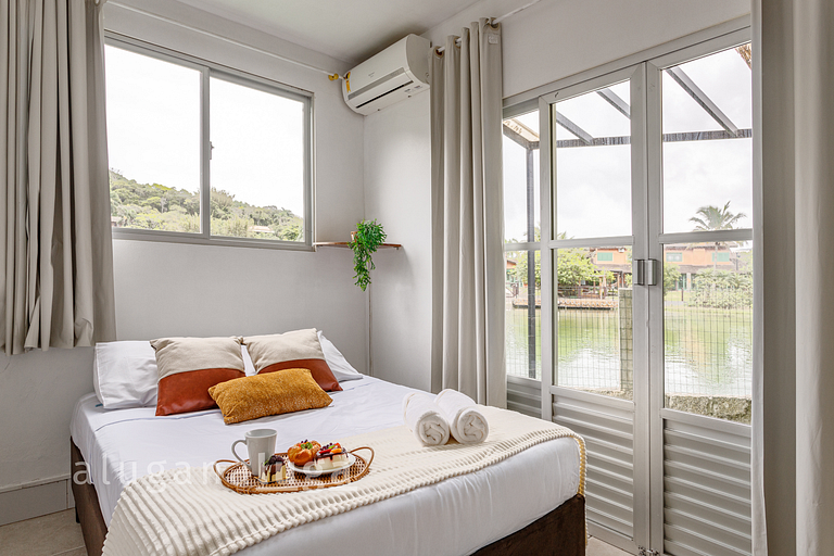 Pousada Morada do sol - Vue sur le canal à Barra