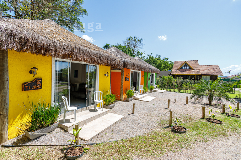 Cabana Teiú - Com piscina e área gourmet