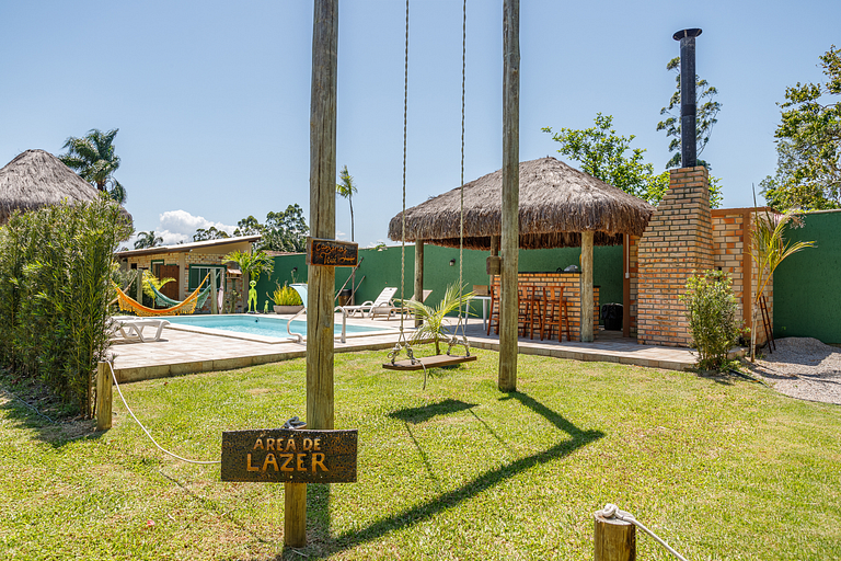 Cabana Papagaio - Com piscina e área gourmet