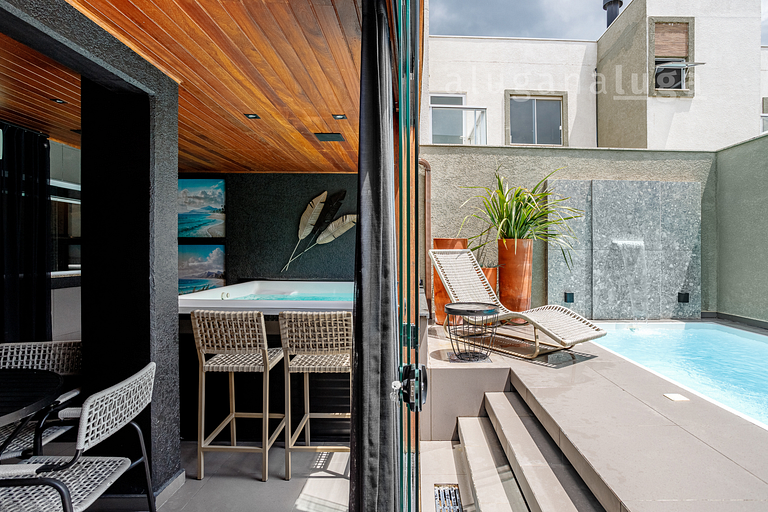Luxury spa house - Com piscina e jacuzzi