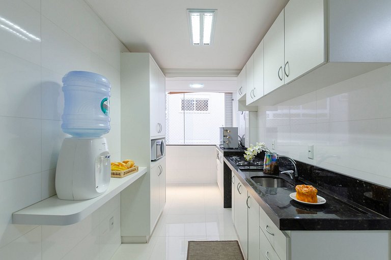 Apartamento pé na areia – 1 min da Praia Central