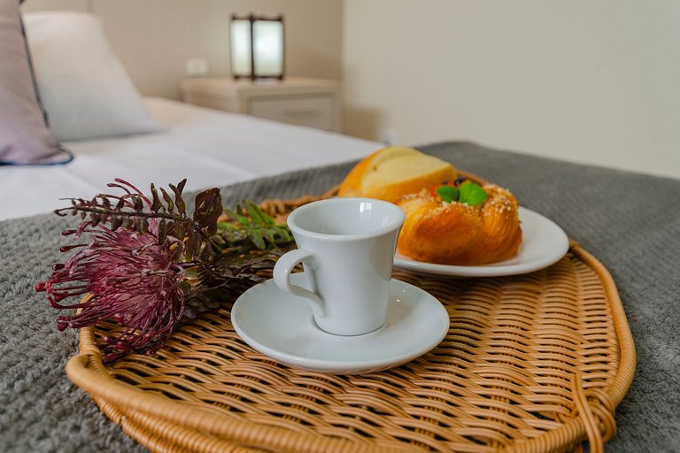 Apartamento pé na areia – 1 min da Praia Central