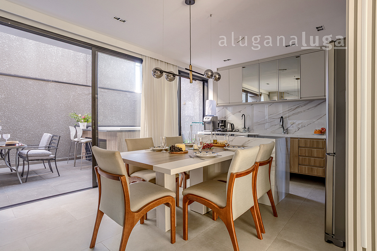 Casa spa de luxo – Piscina e jacuzzi