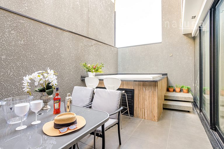 Casa spa de luxo – Piscina e jacuzzi
