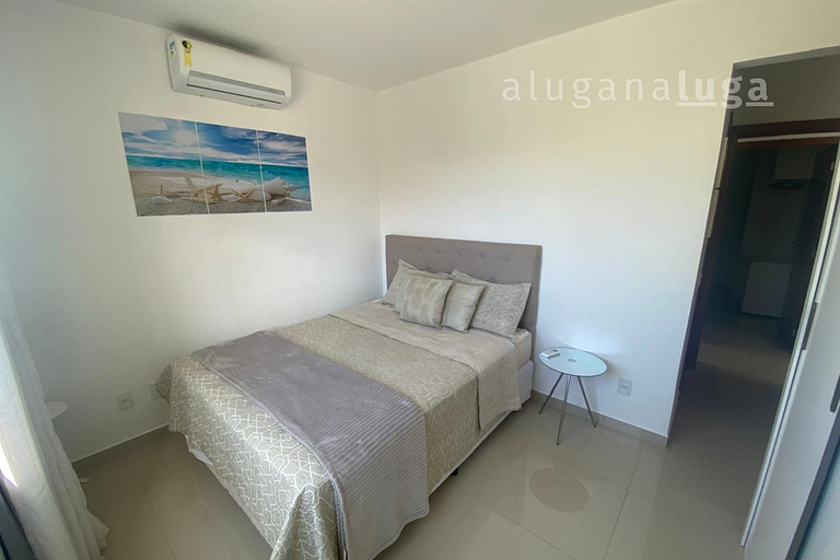 Apartamento á 500m da Praia