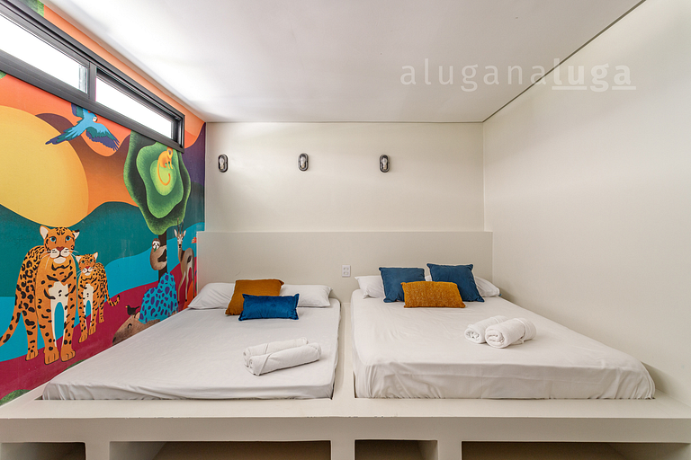 Refúgio Confortável com Piscina/no centro