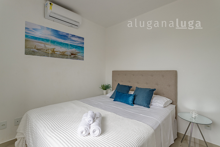 Apartamento á 500m da Praia