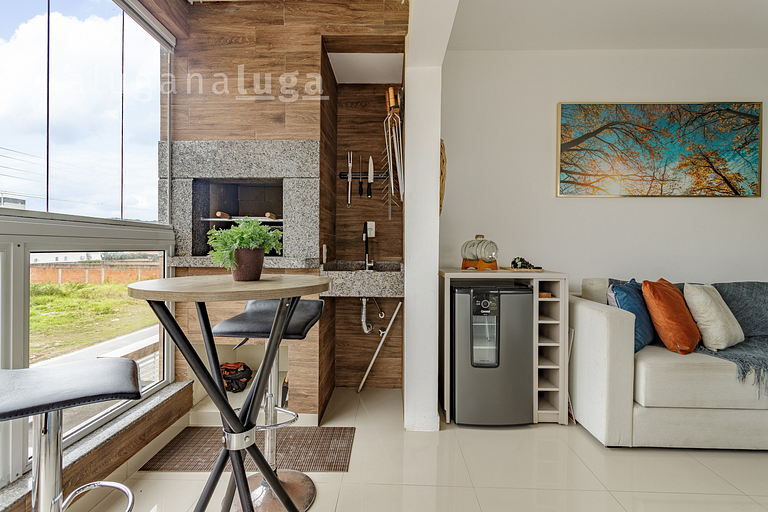 Apartamento á 500m da Praia