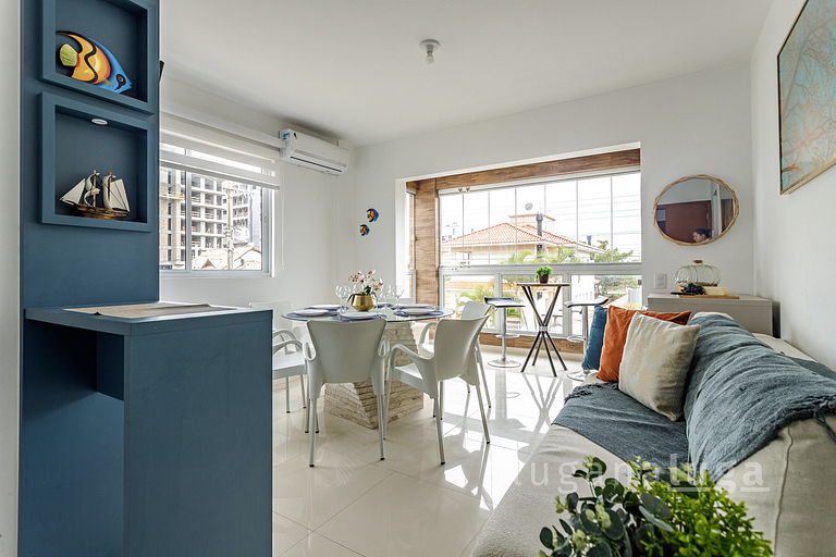 Apartamento á 500m da Praia