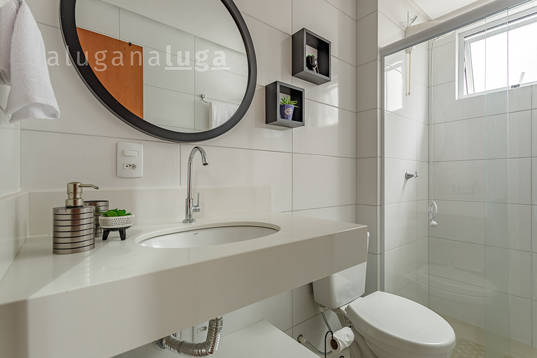 Apartamento á 500m da Praia
