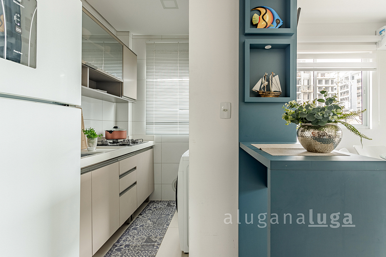 Apartamento á 500m da Praia