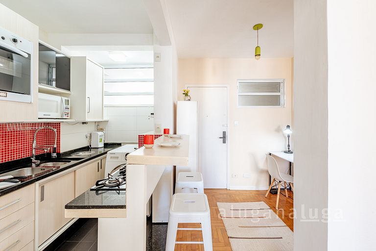 Appartement Confortable au Centre de São Paulo