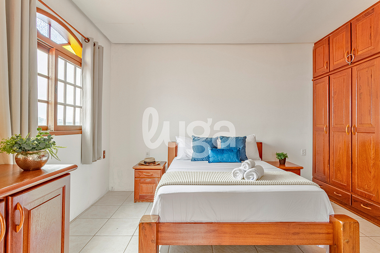 Casa Espaçosa com Vista para o Mar