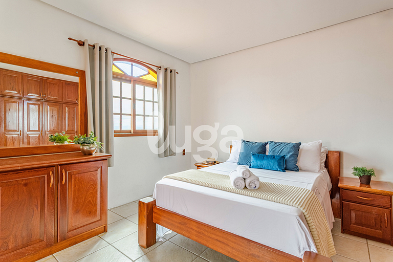 Casa Espaçosa com Vista para o Mar