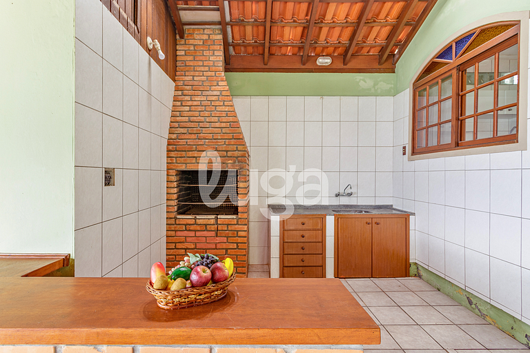 Casa Espaçosa com Vista para o Mar