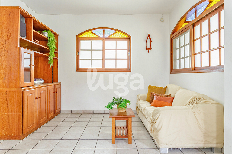 Casa Espaçosa com Vista para o Mar